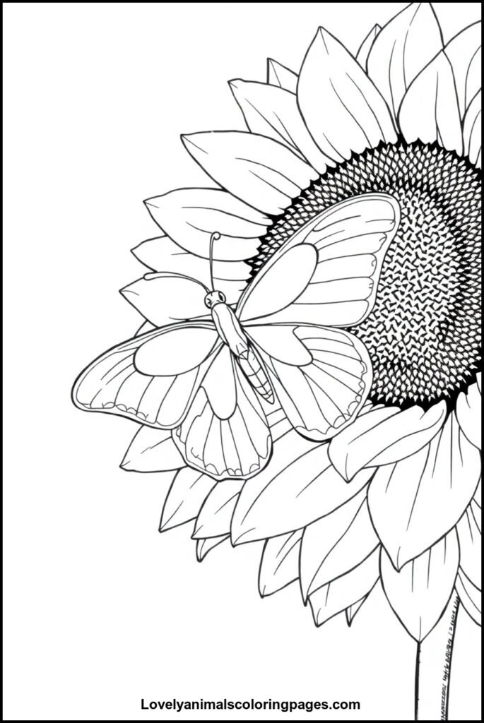 Butterfly Coloring Pages 