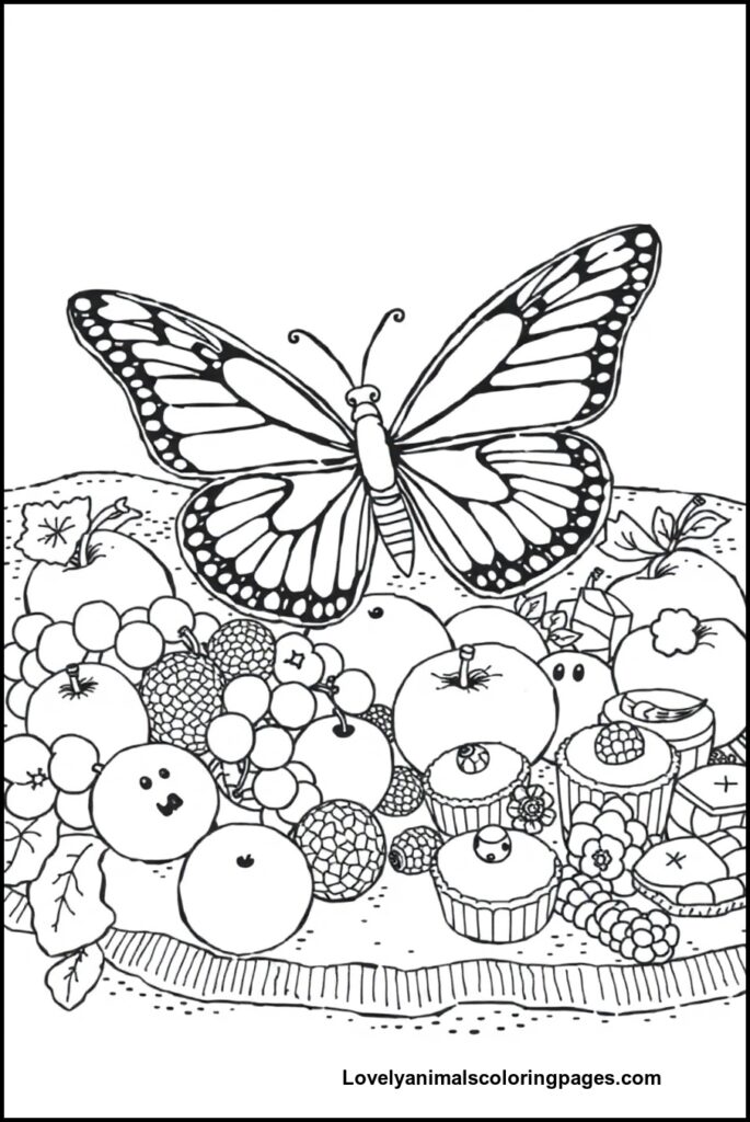 Butterfly Coloring Pages 
