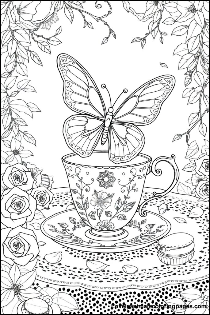 Butterfly Coloring Pages 