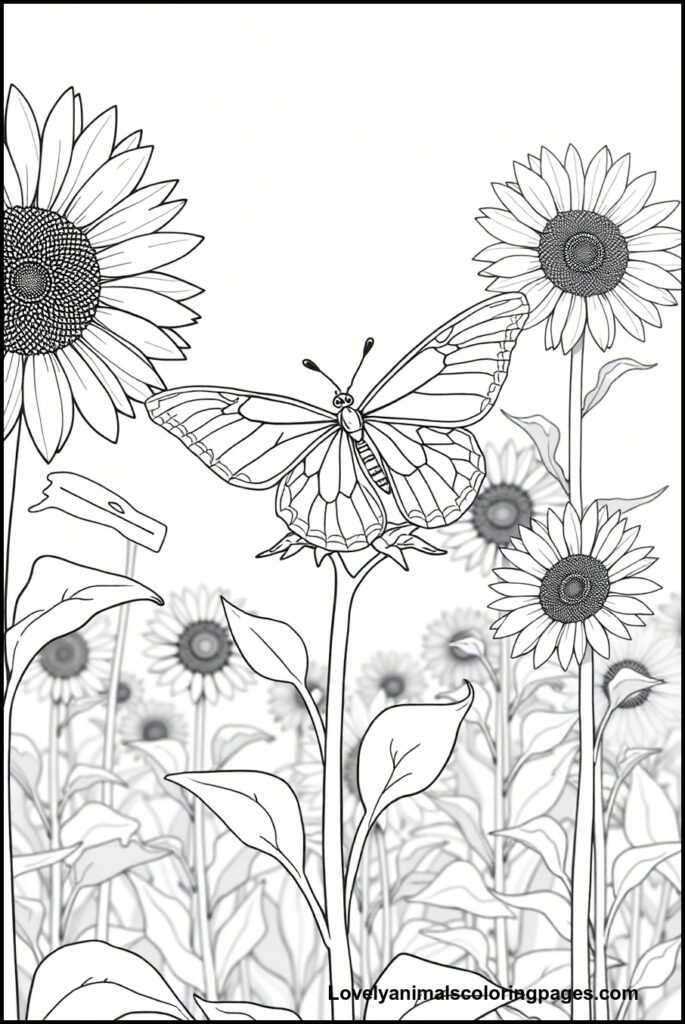 Butterfly Coloring Pages 