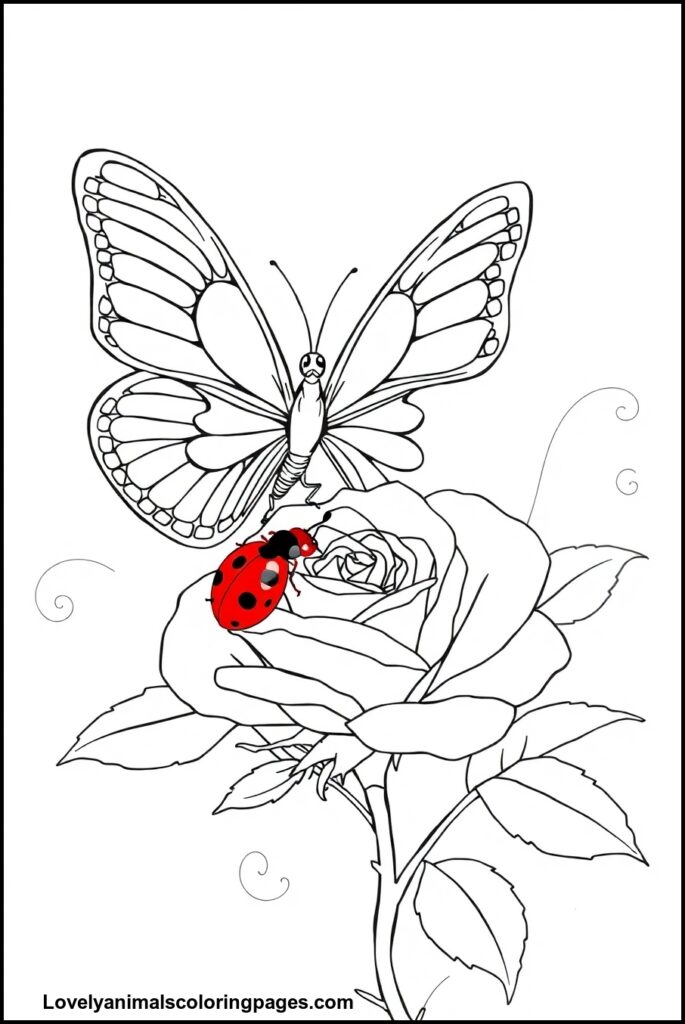 Butterfly Coloring Pages 