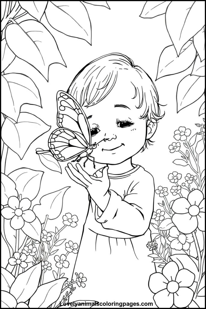 Butterfly Coloring Pages 