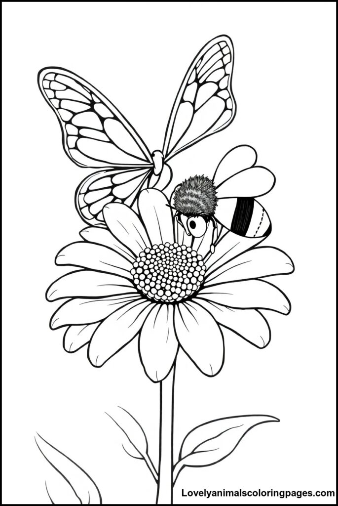 Butterfly Coloring Pages 