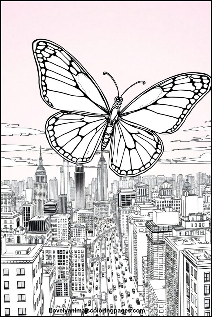 Butterfly Coloring Pages 