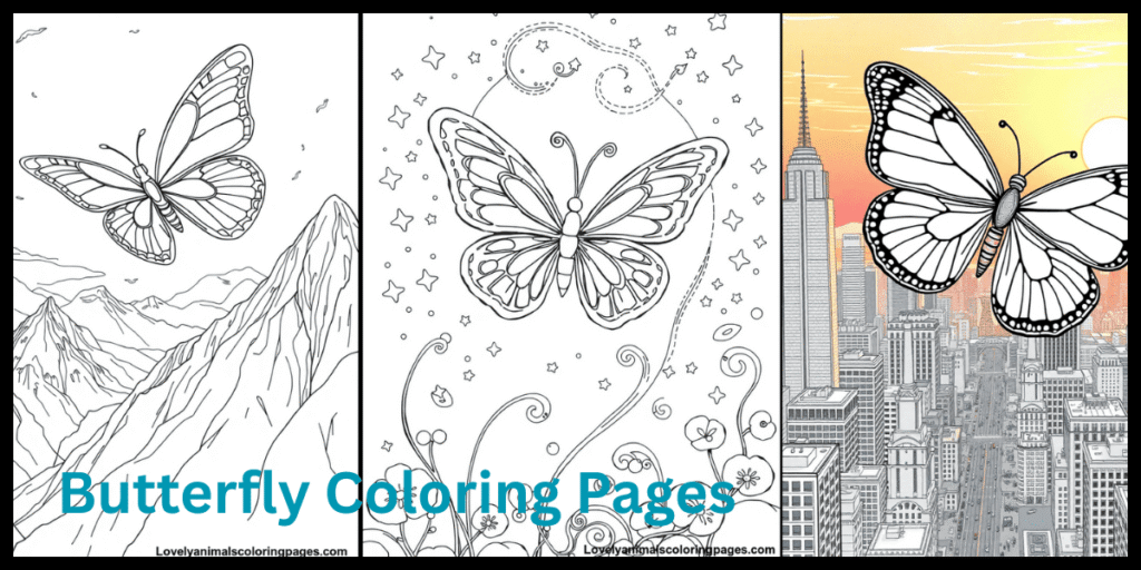 Butterfly Coloring Pages