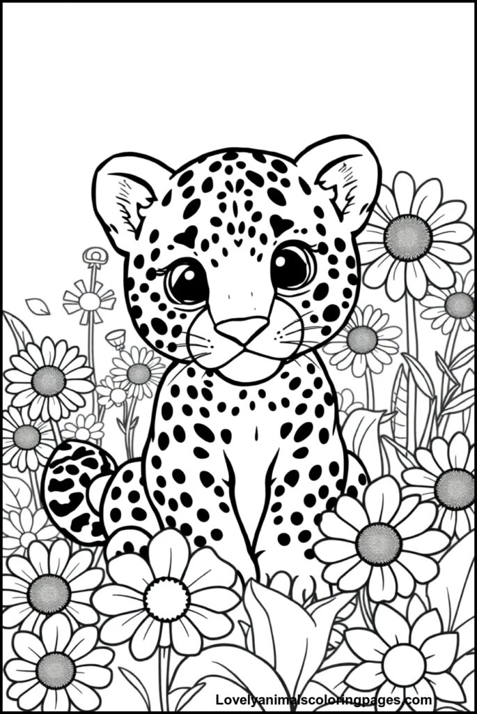Jaguar Coloring Pages