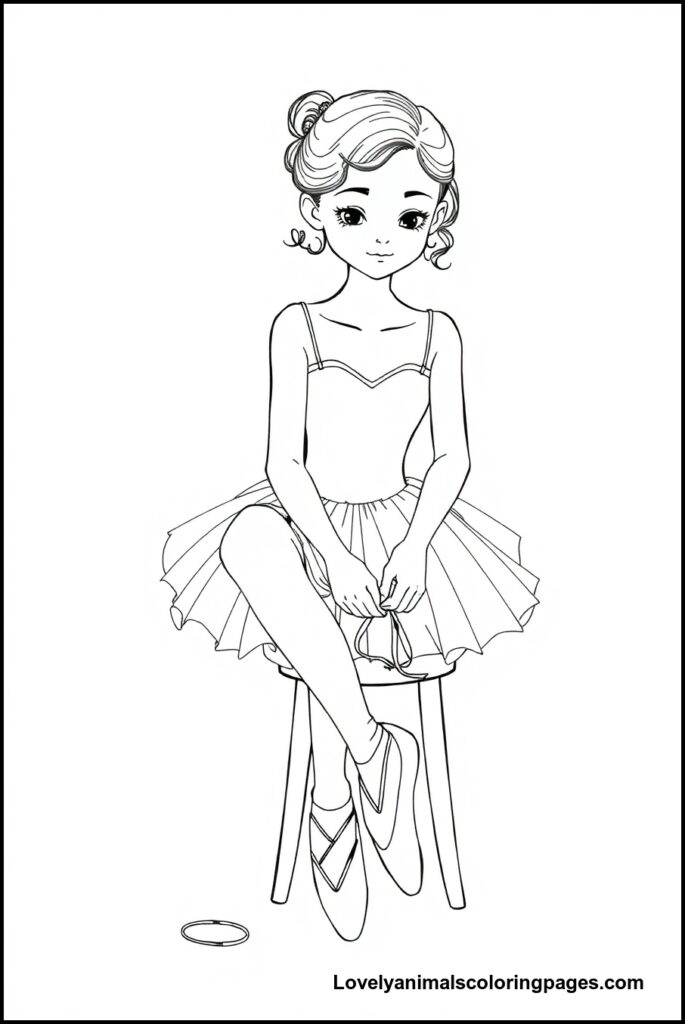 Ballerina Coloring Pages