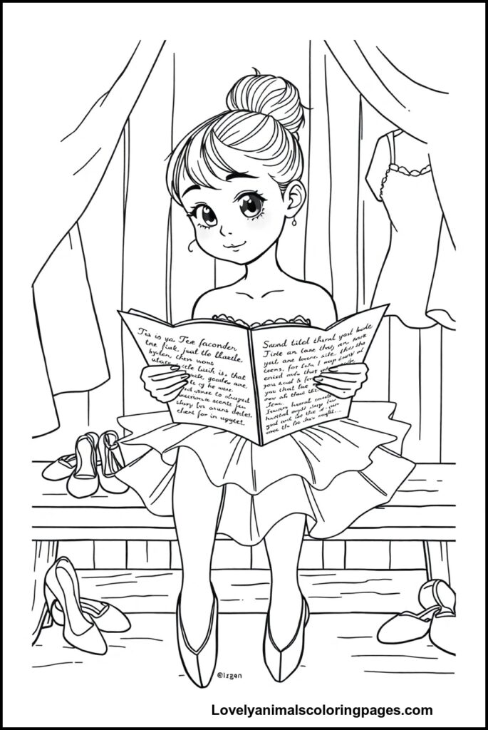 Ballerina Coloring Pages