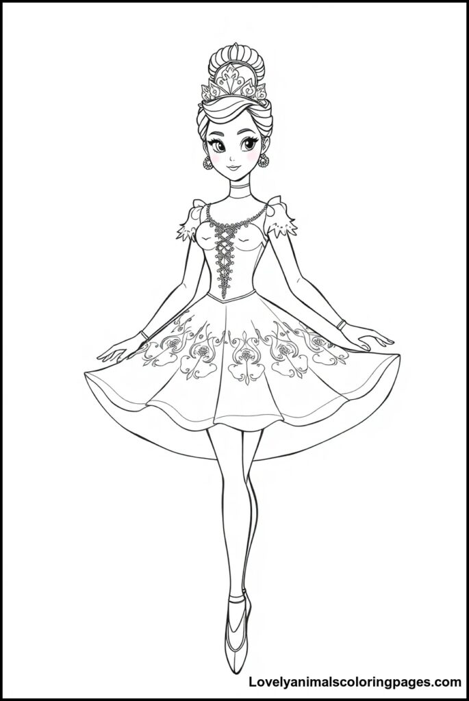Ballerina Coloring Pages