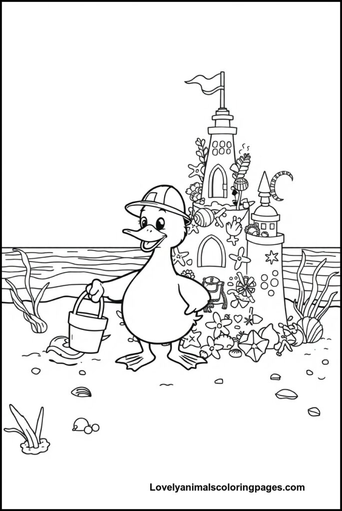 Duck Coloring Pages
