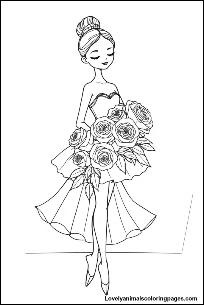 Ballerina Coloring Pages