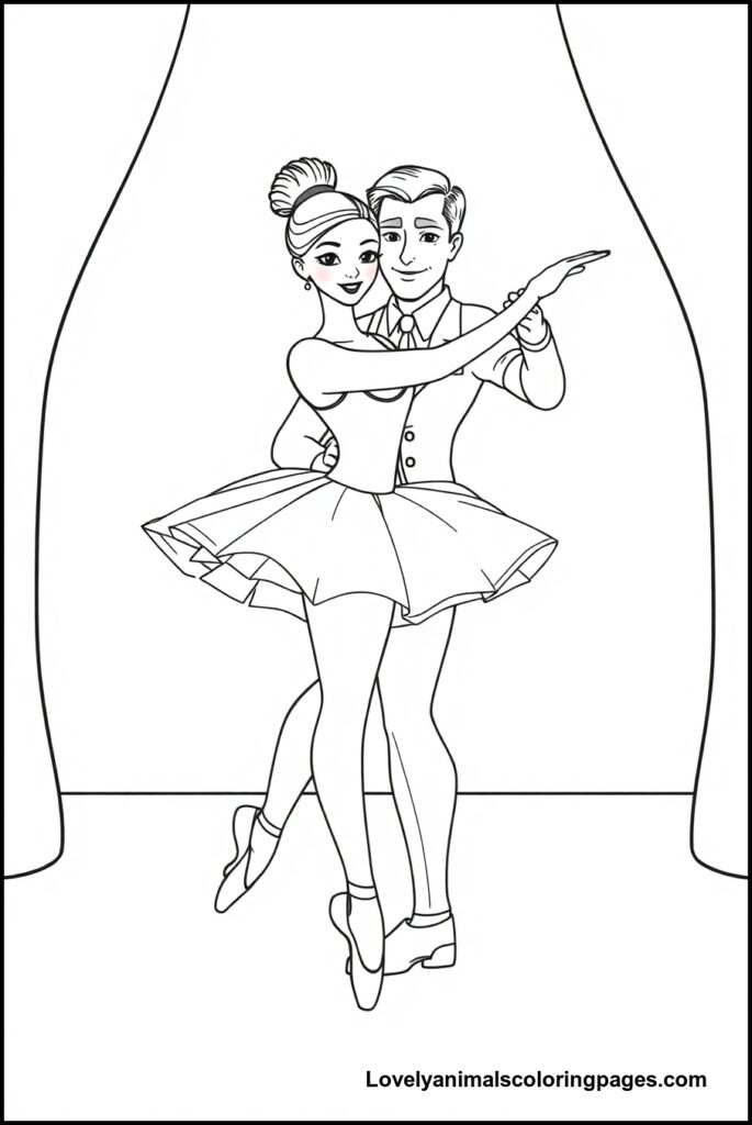 Ballerina Coloring Pages