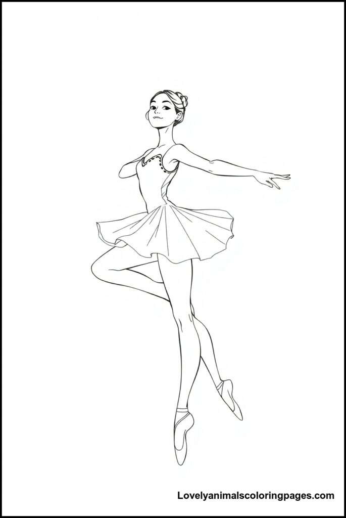 Ballerina Coloring Pages
