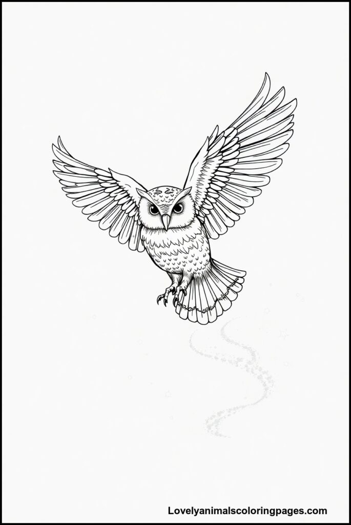 Owl Coloring Pages