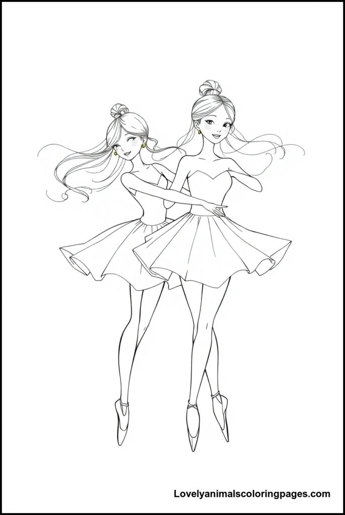 Ballerina Coloring Pages