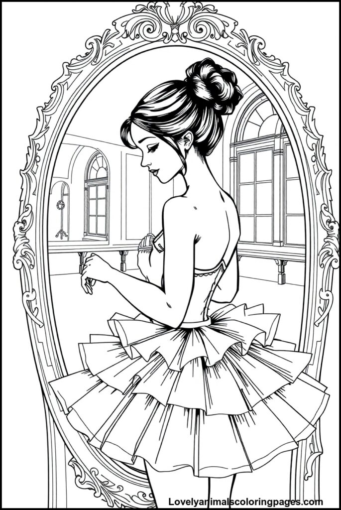 Ballerina Coloring Pages