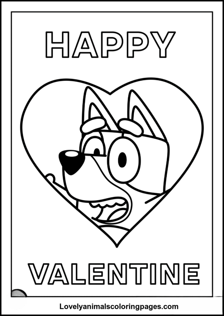 Bluey Coloring Pages