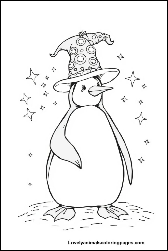 Penguin Coloring Pages