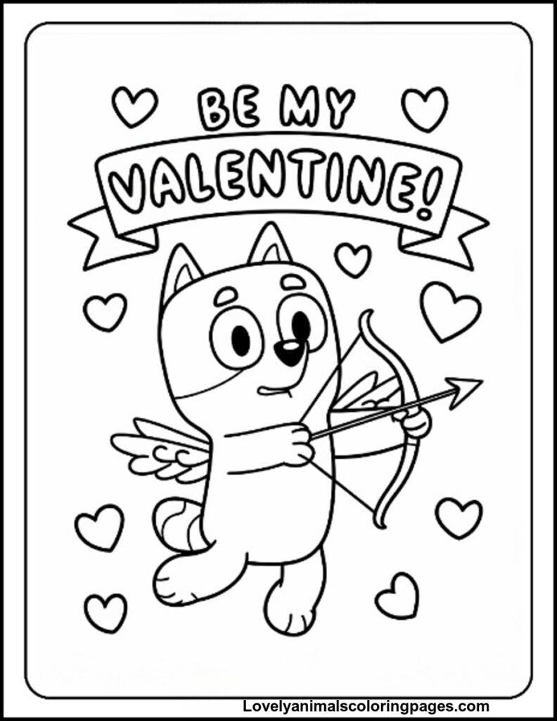 Bluey Coloring Pages